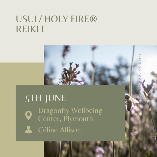 Usui / Holy Fire® Reiki I 5th June